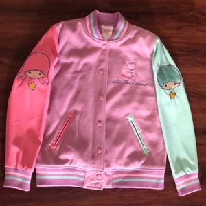 JapanLA Little Twin Stars Varsity Style Jacket